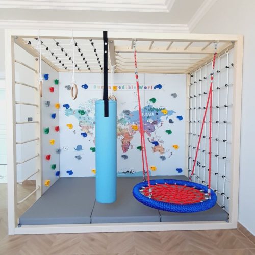 Freestanding cheap climbing frame